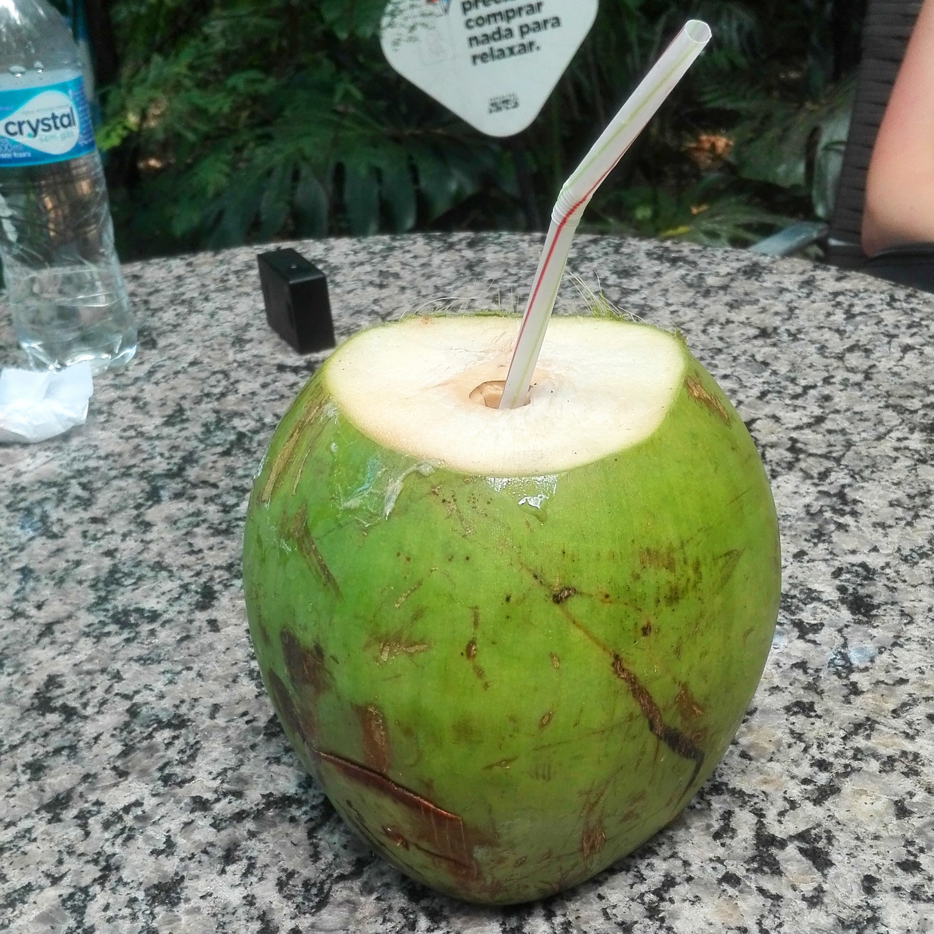 relaks przy kokosie